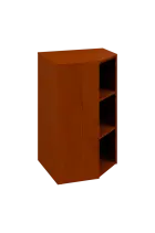 CV 3 - 7 skříň rohová, pravá, 1100x700x700, třešeň šumavská